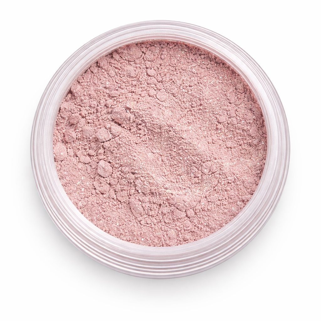 VENUS PINK: LOOSE POWDER EYESHADOW. I Love ~ I Love And Nurture Myself And Others With Kindness And Unconditional Love.  