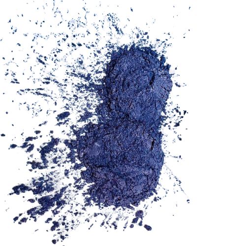BOLD BLUE! LOOSE POWDER EYESHADOW. ~ I Speak Truth. I Express. I Am Worthy Of Being Heard.