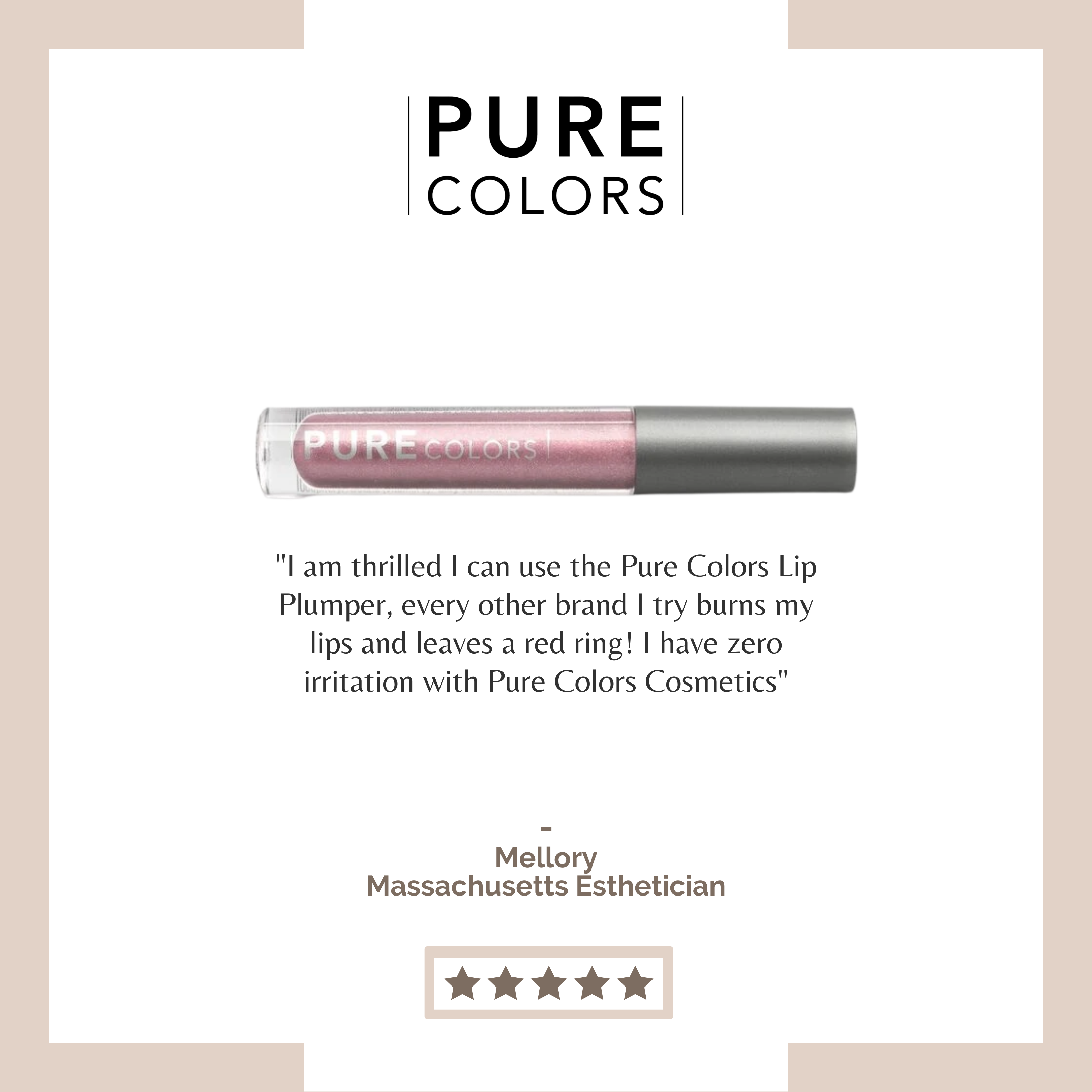 OOH LA LA ANTI-AGING AND PLUMPING LIP GLOSS - BRONZE