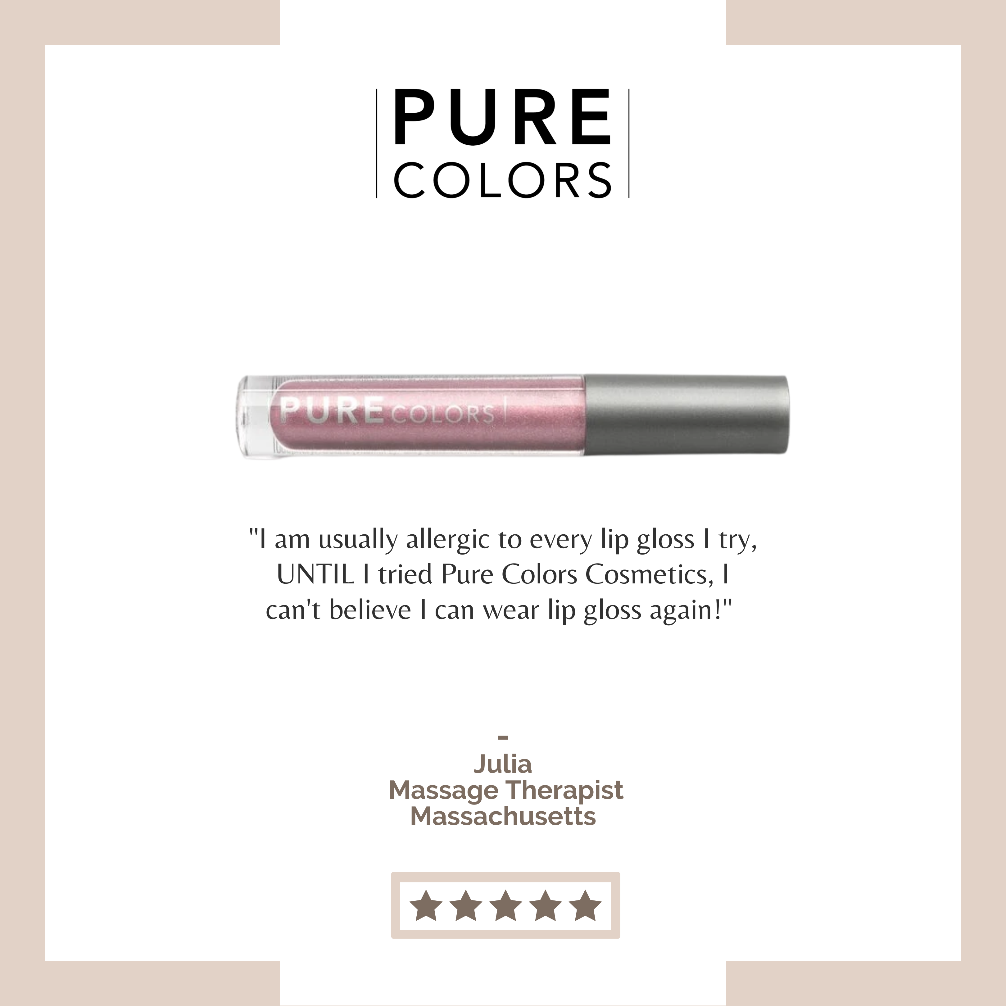 OOH LA LA ANTI-AGING AND PLUMPING LIP GLOSS - BRONZE